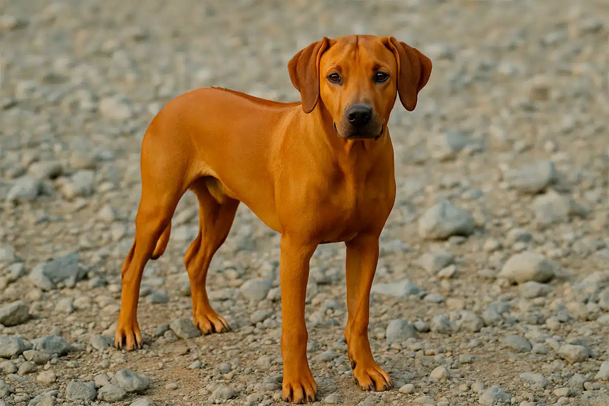 chien de race Rhodesian Ridgeback