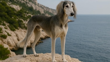 Saluki lévrier persan