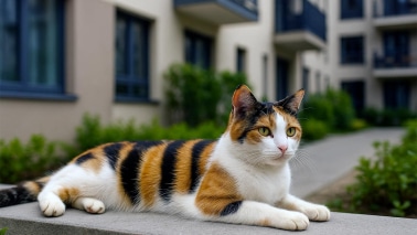 chat European Shorthair femelle