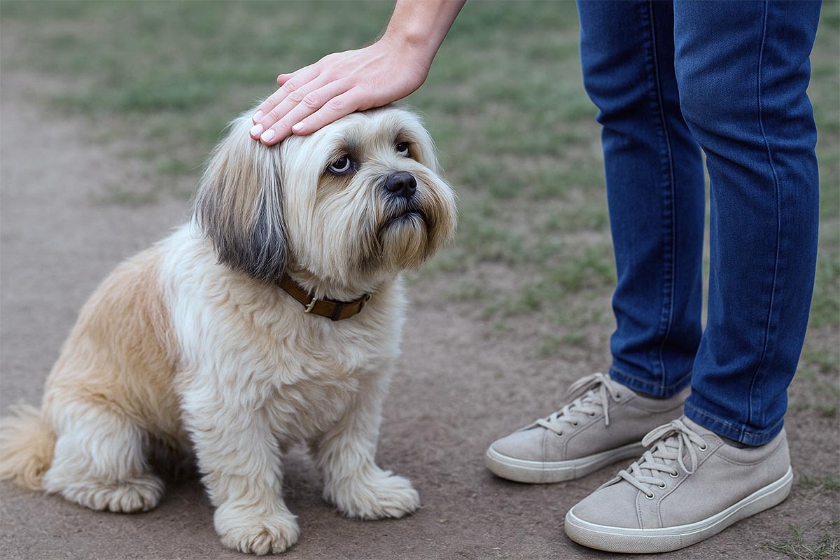 Ma chienne veut me monter dessus, mouvement de bassins
