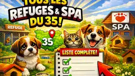 Refuges et SPA du 35