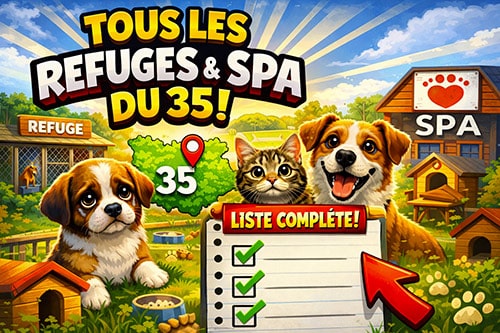 Refuges et SPA du 35