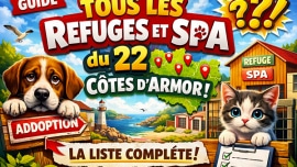 Liste refuges et SPA animaux en côtes d'armor 22 Bretagne