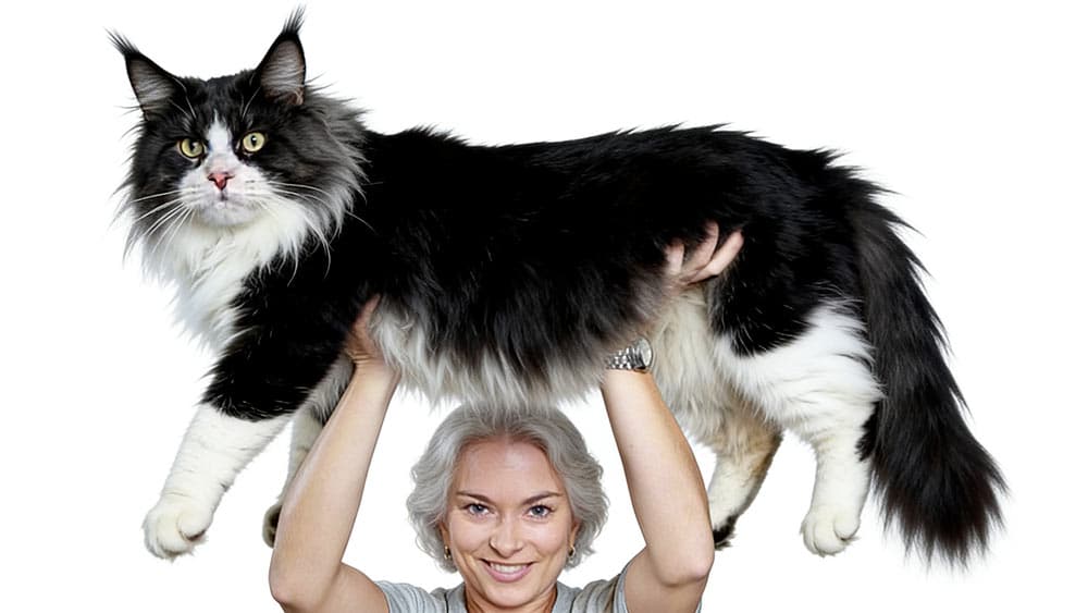 le plus grand maine coon du monde