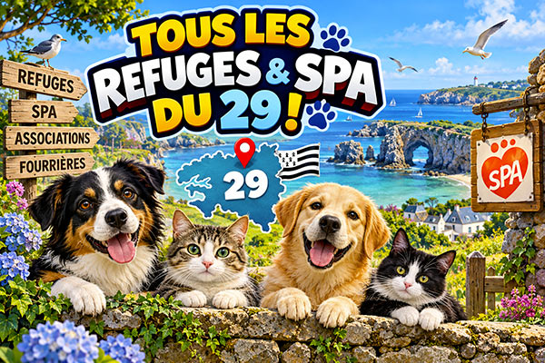 refuges et SPA finistère 29